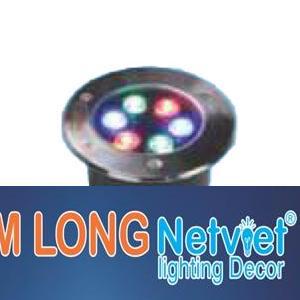 Đèn dưới nước 6W đổi màu