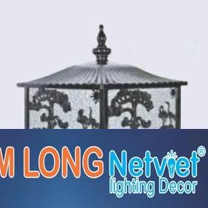Đèn trụ cổng vuông E27*1 Lamp