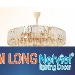 Đèn chùm pha lê Ø600*H250+500 - E14*11 Lamp W14Kg