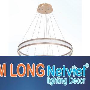 Đèn thả trần pha lê - mica Ø800-600-400*H1600 - LED 240W 3 CĐ