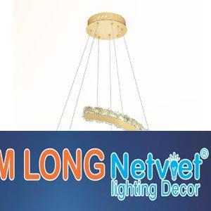 Đèn thả trần pha lê Ø500-500*H900 - LED 80W 3 CĐ