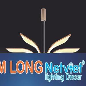 Đèn thả trần mica Ø900*H200+1200 - LED 120W 3 CĐ