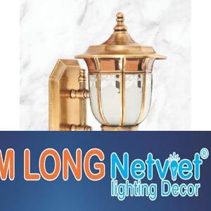 Đèn tường đồng cổ điển H380*W180*D250 E27x1 lamp