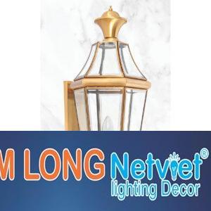 Đèn tường đồng cổ điển H580*W230*D260 E27x1 lamp