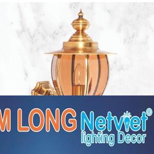Đèn tường đồng cổ điển H400*W200*D250 E27x1 lamp