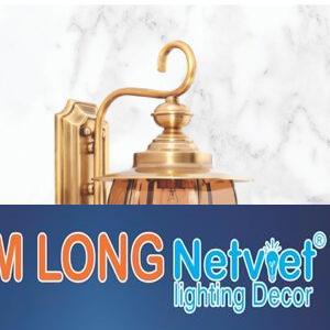 Đèn tường đồng cổ điển H300*W200*D270 E27x1 lamp