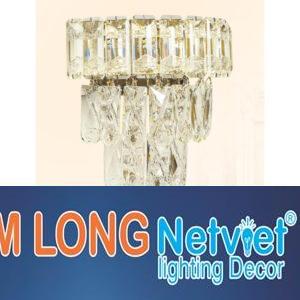 Đèn vách pha lê H290*W230*D140 Led 24W 3 CĐ