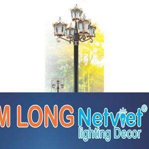 Đèn cột ngoài trời NVT 886 Ø730 x H2830