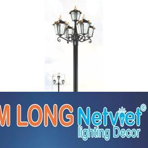 Đèn cột ngoài trời NVT 889 Ø720 x H2800