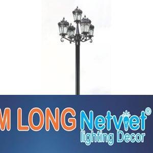 Đèn cột ngoài trời NVT 893 Ø680 x H2850