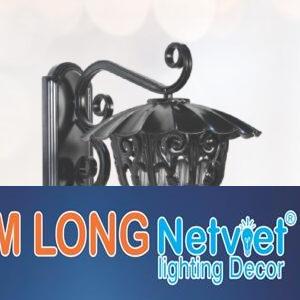 Đèn vách sân vườn NVT 167 L350*H320 E27*1 lamp