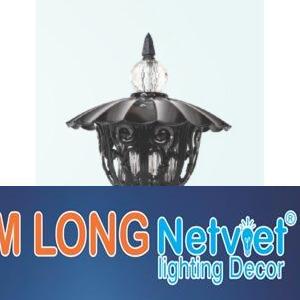 Đèn trụ sân vườn NVT 224 Ø250*H350 - E27*1