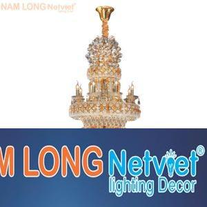 Đèn chùm pha lê cao cấp Ø1200*H1800+1000,E14*76 lamp, 778 crystals k9 type 1, 117 crystals k9 type 1