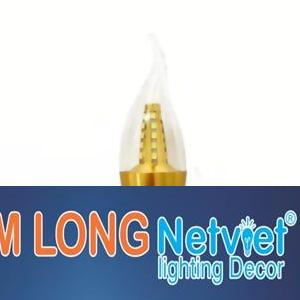 Led nến 5W E14, E27