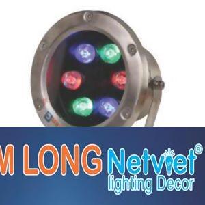 Đèn dưới nước 6W (140*180) đổi màu