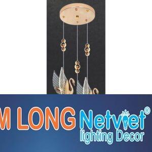 Đèn thả trang trí Ø400*H1000 - ánh sáng vàng