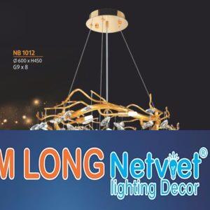Đèn thả trang trí Ø600*H450 - G9*8 lamp