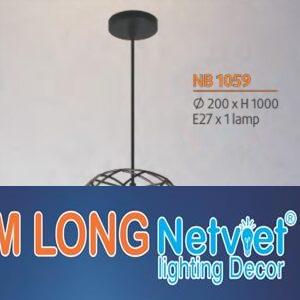 Đèn treo quán kiểu sang trọng Ø200*H1000, E27*1 Lamp