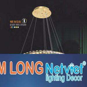 Đèn thả trần Led trang trí Ø600-400*H1200 - LED 3 CĐ