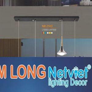 Đèn thả trần trang trí L1000*H1100 - Led 3 màu