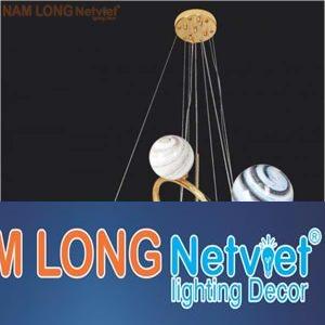 Đèn treo kiểu sang trọng Ø700*H1000, G9*7 Lamp, Ánh sáng vàng