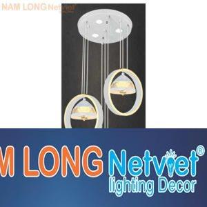 Đèn treo Led 120W Kiểu Sang Trọng Ø400*H950, Ánh sáng vàng