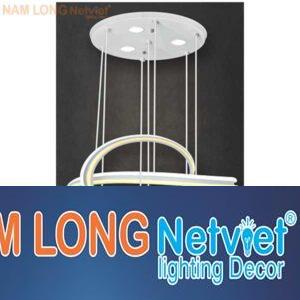 Đèn treo Led 100W Kiểu Sang Trọng Ø450*H1000, Ánh sáng vàng