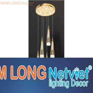 Đèn treo Led 6W*6 Lamp Kiểu Sang Trọng Ø350*H1200, Ánh sáng vàng
