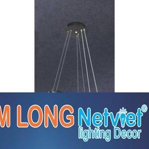 Đèn thả trang trí Ø550*H1000 - Led 3 màu ánh sáng