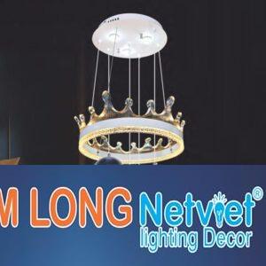 Đèn thả trần trang trí Ø450*H900 - Led 3 màu - 150W