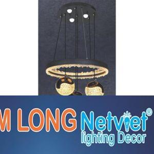 Đèn thả trần trang trí Ø400*H900 - Led 3 màu - 150W