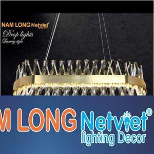 Đèn treo led Ø800 - 350 x H250 + 700, 3 màu ánh sáng