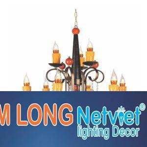 Đèn chùm cổ điển Ø800*H700+300, E14*9 lamp