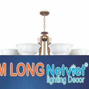 Đèn chùm cổ điển Ø900*H500+400, E27*11 lamp