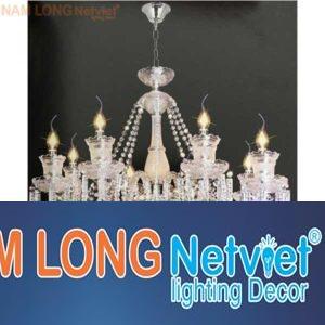 Đèn chùm nến kiểu sang trọng Ø750*H800+600, E14*8 Lamp