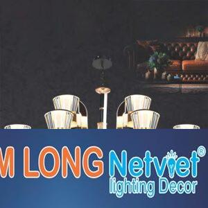 Đèn chùm nến cao cấp Ø900*H500+300 - LED 3 CĐ