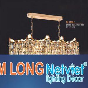 Đèn chùm pha lê phong cách cổ điển Ø900-350*H450+500 - E14*11 Lamp