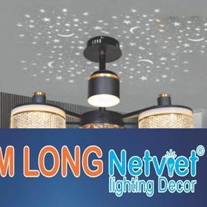 Đèn chùm trang trí phong cách trang trọng Ø650*H450 - LED 3 CĐ