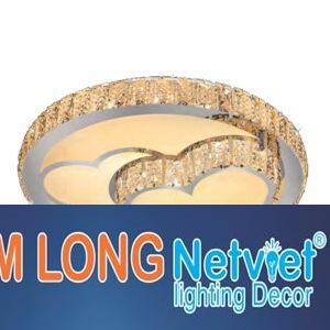 Đèn mâm ốp trần Led tròn Ø500*H120 - LED 3 CĐ