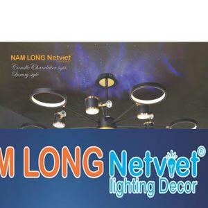 Đèn chùm trang trí phong cách trang trọng Ø1300*H650 - LED 3 CĐ