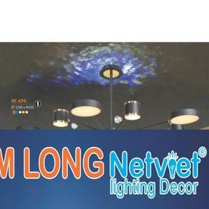 Đèn chùm trang trí phong cách trang trọng Ø1200*H650 - LED 3 CĐ