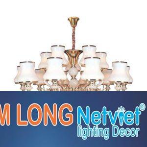 Đèn chùm nến Ø1100*H800+500, E14*15 lamp, 26 large crystals K9