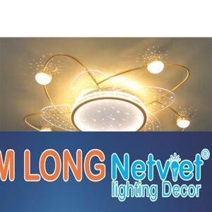 Đèn mâm ốp trần Led tròn Ø1100*H100 - LED 3 CĐ