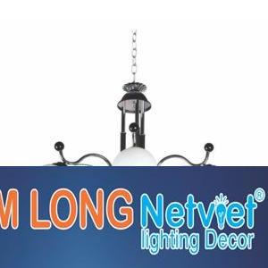 Đèn chùm cổ điển Ø700*H400+400, E27*6 lamp