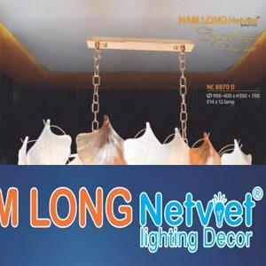 Đèn chùm pha lê phong cách cổ điển Ø900-400*H350+700 - E14*12 Lamp