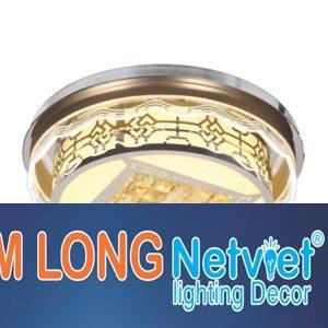 Đèn ốp trần Led tròn Ø480*H130, 3 màu ánh sáng, remote