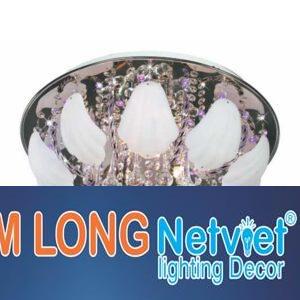 Đèn ốp trần Led tròn Ø450*H220, LED color changer, remote