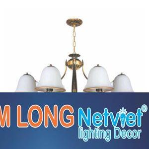 Đèn chùm cổ điển Ø800*H600+450, E27*11 lamp