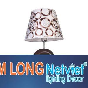 Đèn ngủ trang trí, đồng cao cấp Ø300*H500, Dimer E27*1 lamp