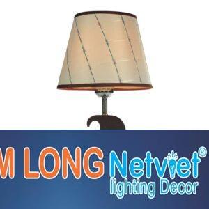 Đèn ngủ trang trí, đồng cao cấp Ø220*H500, Dimer E27*1 lamp